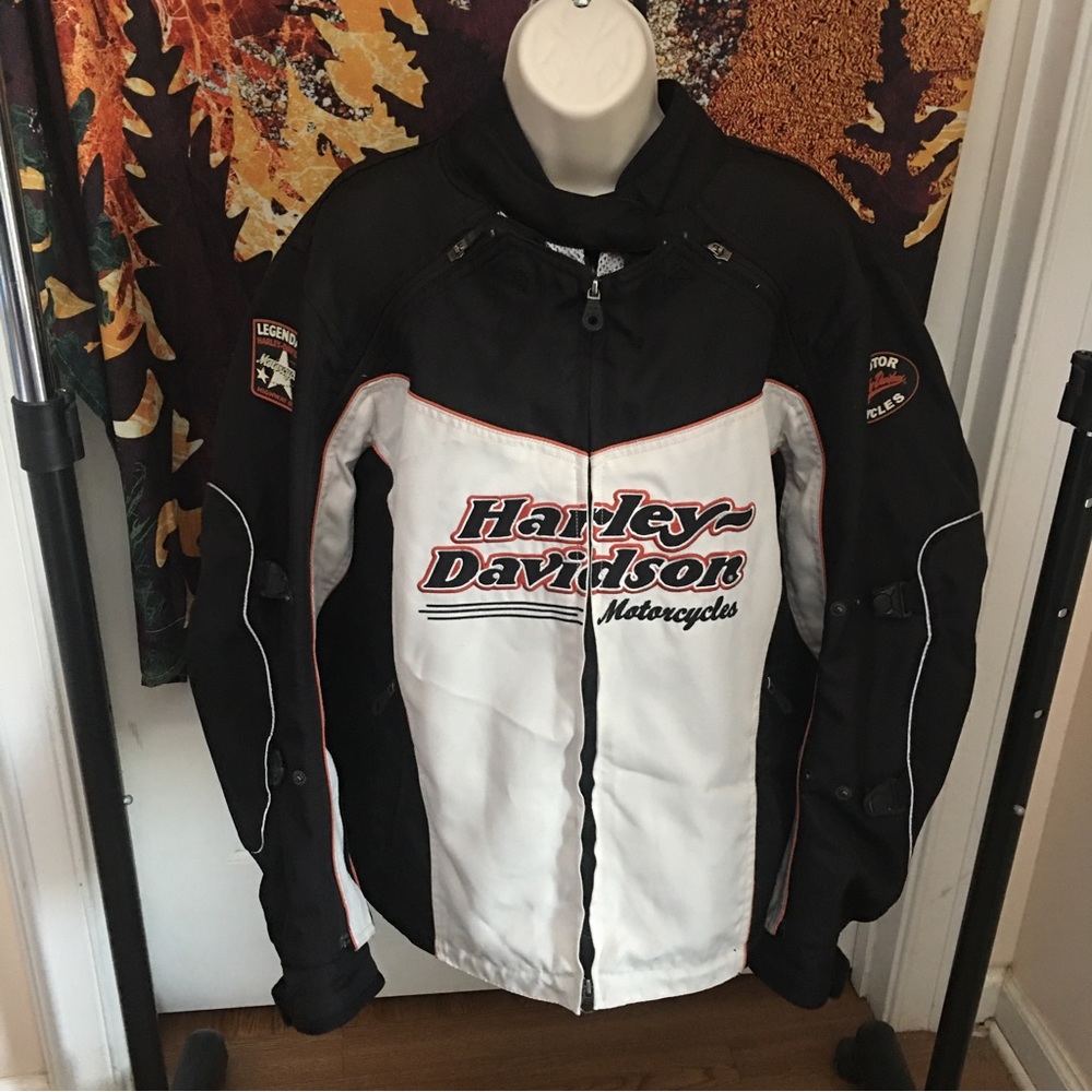Harley Davidson Switchback 97531-07VW Womens Motorcycle Jacket Sz 1W
